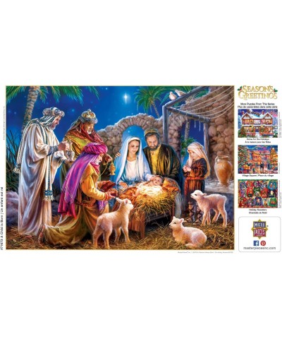 1000 Piece Christmas Jigsaw Puzzle - A Child Is Born - 19.25"x26.75 $33.60 Jigsaw Puzzles