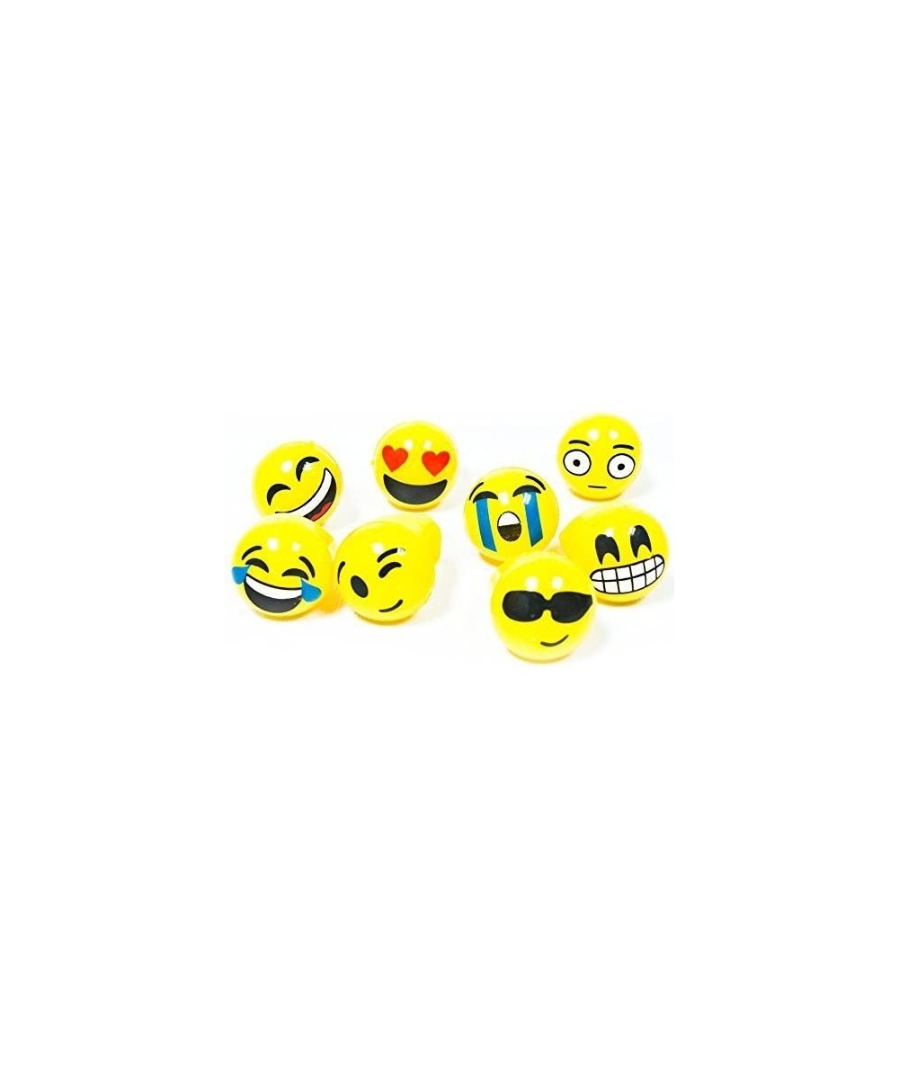 24 Pack - Emoji Flashing Rings with LED Lights | for Summer Parties Rave Parties Beach Parties Halloween Party Favors EDM Con...