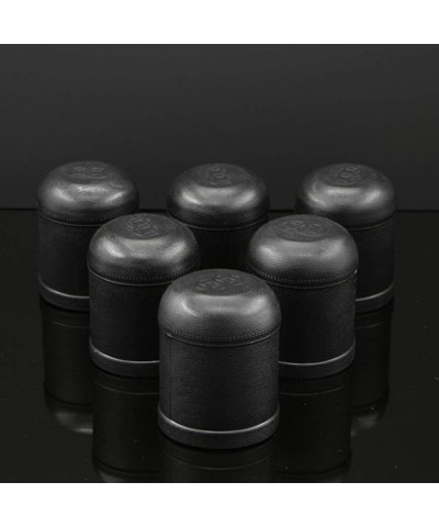 10PCS Rolling Dice Cup Professional Black Dice Cup Cylindrical Dice Box Club Bar Entertainment Game for Party Decor $43.52 Ga...