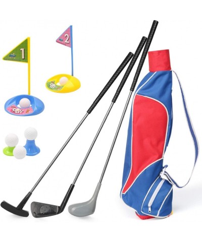 Kids Golf Clubs Toy Set Exercise N Play Deluxe Happy Young Golfer Sports Kit 15 Piece Set for Promotion of Kids Physical and ...