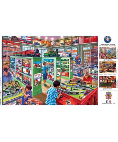 1000 Piece Jigsaw Puzzle for Adults Family Or Kids - The Lionel Store - 19.25"x26.75 $29.94 Jigsaw Puzzles