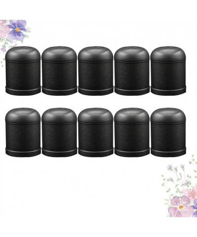 10PCS Rolling Dice Cup Professional Black Dice Cup Cylindrical Dice Box Club Bar Entertainment Game for Party Decor $43.52 Ga...