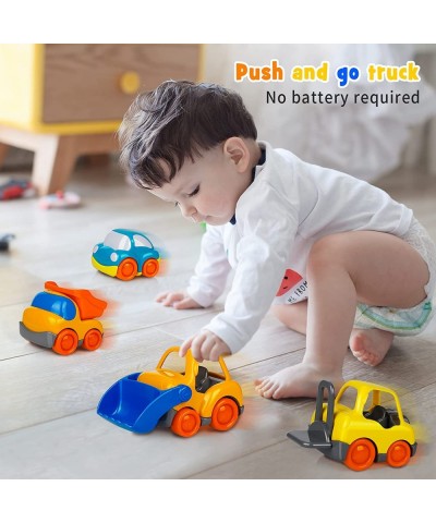 Car Toys for 2 3 4 5 Years Old Toddlers Boys and Girls 12‘’ Big Dump Truck with Light and Sound Push and Go Small Bulldozer F...