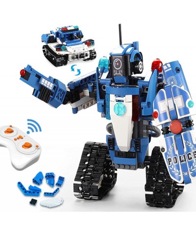 Robot Building Kit for Kids 6-12 STEM Remote Control Policeman and Police Car Toys for Boys Best Birthday Gift for 6 7 8 9 10...