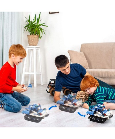 Robot Building Kit for Kids 6-12 STEM Remote Control Policeman and Police Car Toys for Boys Best Birthday Gift for 6 7 8 9 10...