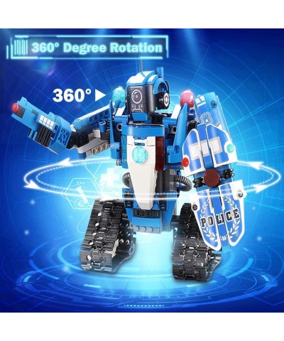 Robot Building Kit for Kids 6-12 STEM Remote Control Policeman and Police Car Toys for Boys Best Birthday Gift for 6 7 8 9 10...