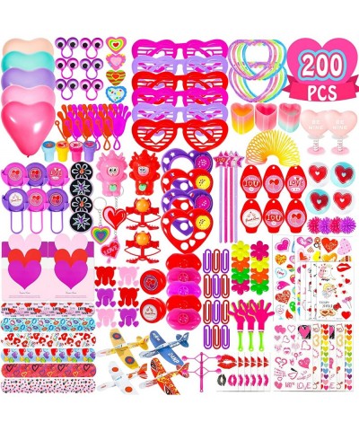 200pcs Valentines Day Gifts for Kids Valentibes Party Favors Toys Valentine Classroom Prizes Rewards Bulk Goodie Bag Stuffers...