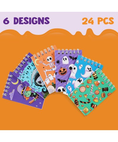 72 Pcs Halloween Assorted Stationery Set 24 Packs Halloween Theme Pencils Rulers and Notepads Party Favor Set for Kids Hallow...