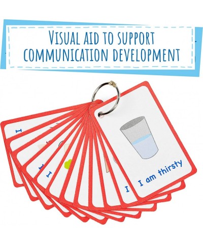 My Essential Needs Cards 12 Flash Cards for Visual aid Special Ed Speech Delay Non Verbal Children and Adults with Autism or ...