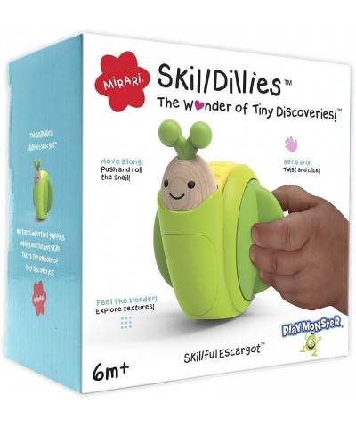 SkillDillies Snail — The Wonder of Tiny Discoveries — Develop Fine Motor Skills — Ages 6 Months+ $23.55 Early Development & A...