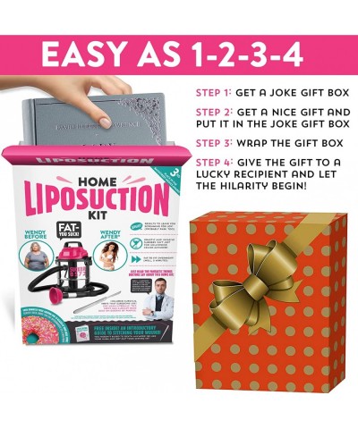 Home Liposuction Kit Prank Giftbox - Perfect White Elephant Gift or Prank $16.96 Gags & Practical Joke Toys