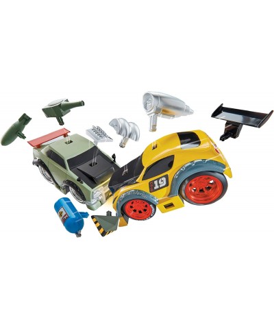 Wreck Royale Exploding Crashing Tooned Out Race Car with 4 Mix 'N Match Explosive Parts $33.15 Toy Vehicle Playsets