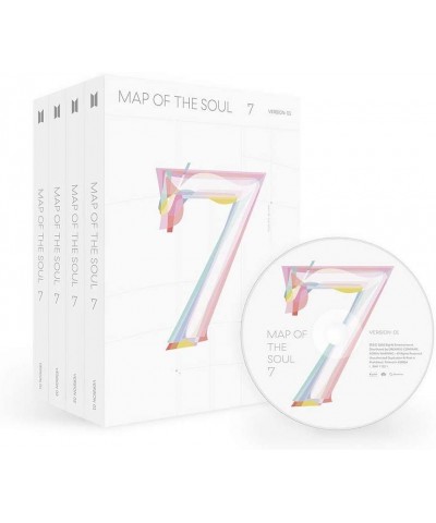 BTS Bangtan Boys - MAP of The Soul : 7 with Standing Doll Set [Random ver.] Album+Folded Poster+Standing Doll+Hologram Photoc...