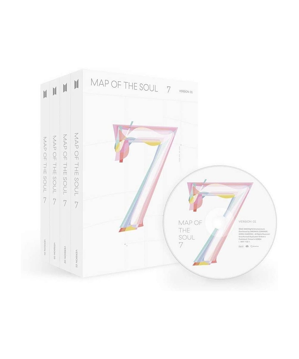 BTS Bangtan Boys - MAP of The Soul : 7 with Standing Doll Set [Random ver.] Album+Folded Poster+Standing Doll+Hologram Photoc...