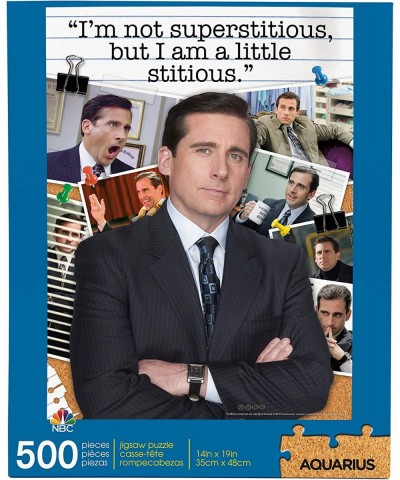 The Office Michael Scott Puzzle (500 Piece Jigsaw Puzzle) - Officially Licensed The Office Merchandise & Collectibles - Glare...