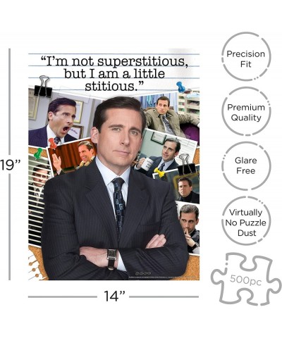 The Office Michael Scott Puzzle (500 Piece Jigsaw Puzzle) - Officially Licensed The Office Merchandise & Collectibles - Glare...