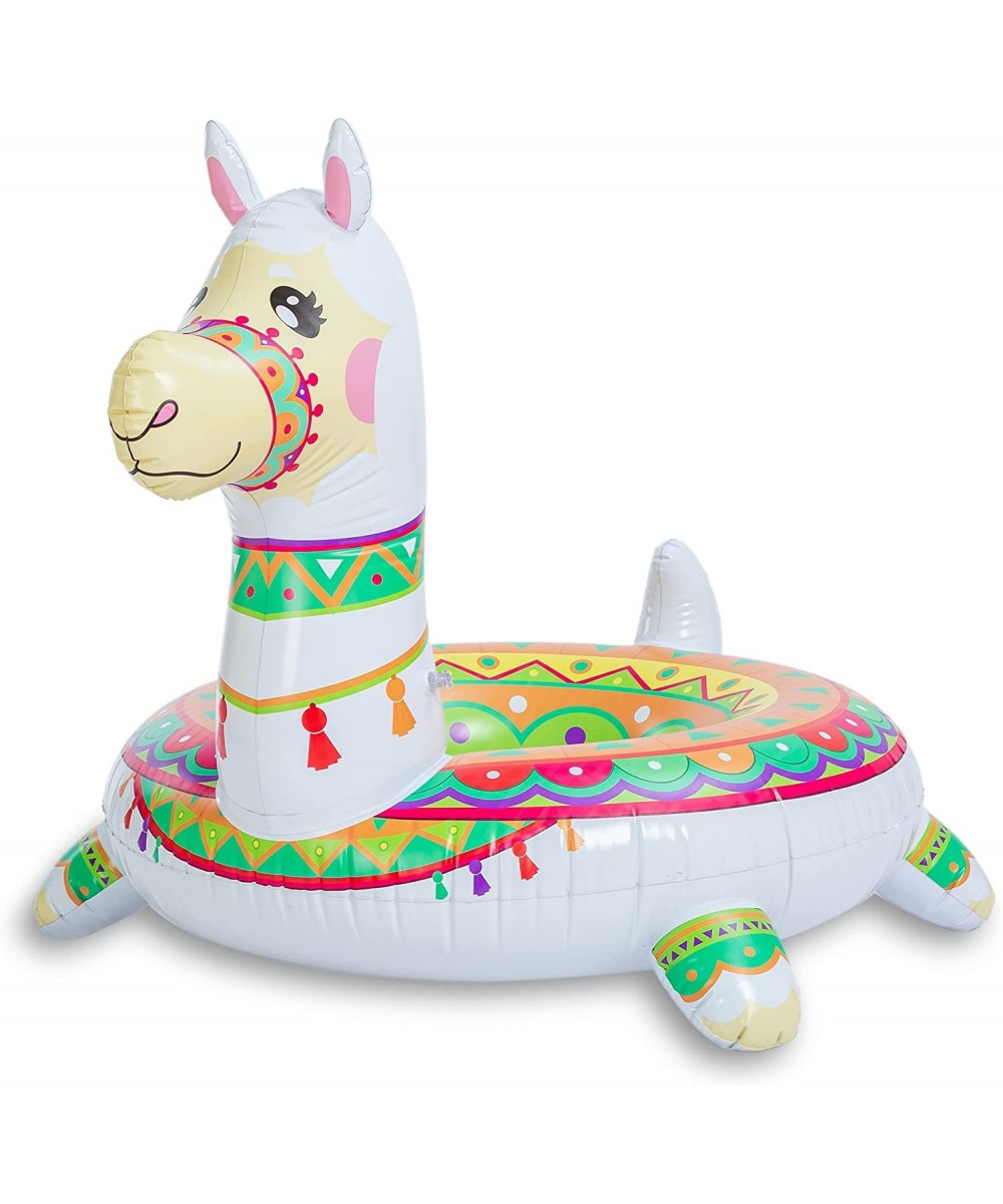 Inflatable Llama Pool Float 43.5” Pool Tubes Fun Beach Floaties Summer Pool Raft Lounger Swim Party Toys Swimming Pool Party ...