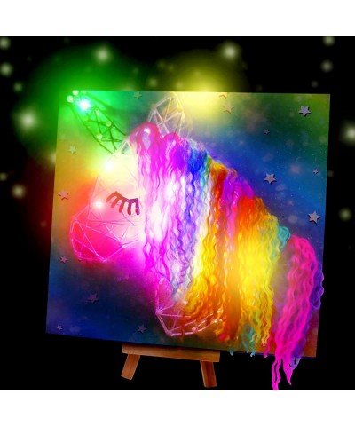 Crafts for Girls Ages 8-12 String Art Kit Unicorn String Art Kit for Kids Unicorn Craft Kit with LED Light String Art Kits fo...