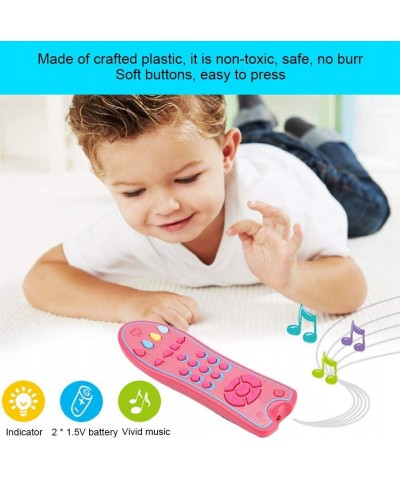 Baby Remote Control Toy Music TV Remote Control Electric Numbers Learning Toy Three Language Modes: English Spanish French(Pi...