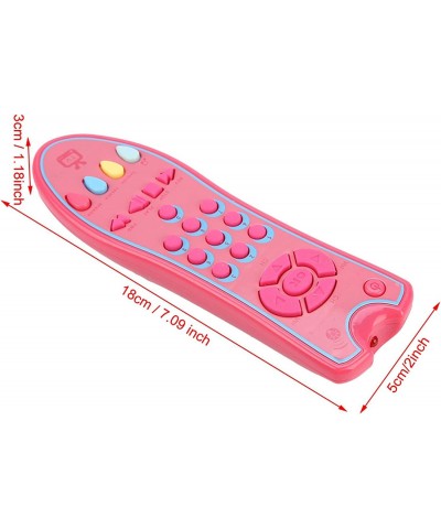 Baby Remote Control Toy Music TV Remote Control Electric Numbers Learning Toy Three Language Modes: English Spanish French(Pi...