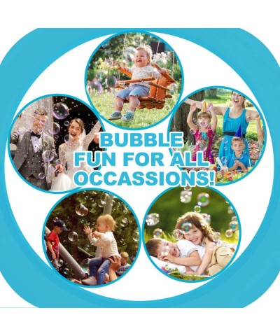 3 Pack Bubble Guns for Kids Bubble Machine for Kids Bubble Maker Bubbles for Toddlers with Bubble Solutions Automatic Bubble ...