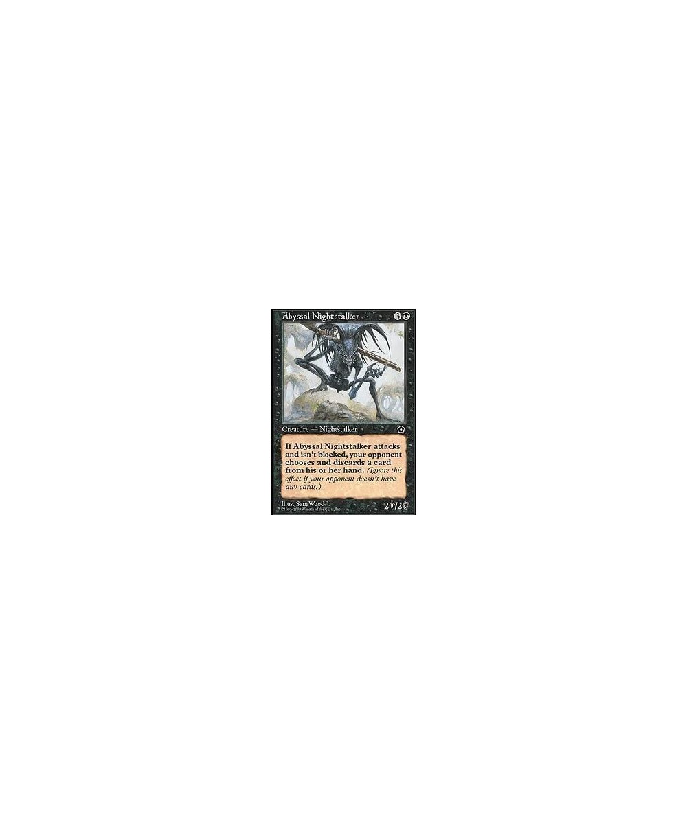 Abyssal Nightstalker - Portal Second Age $11.21 Card Games