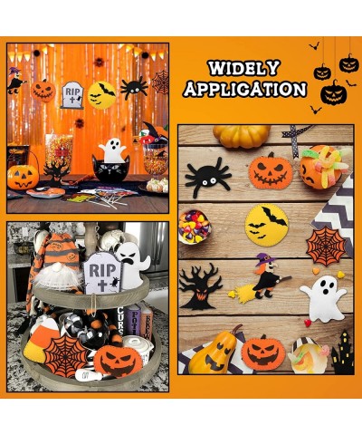 Halloween Sewing Craft Kit Kids DIY Sewing and Crafting Set Halloween Felt Ornaments Stuffed Plush for Girls and Boys Educati...