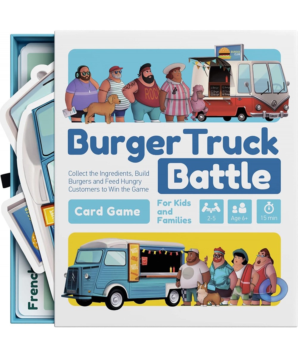 Family Game for Kids and Adults - Burger Truck Battle - Collect The Ingredients Build Burgers and Attract New Customers to Wi...