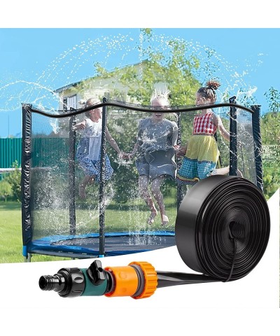 Trampoline Sprinkler for Kids Heavy Duty Trampoline Sprinkler Waterpark Summer Fun Outdoor Water Games Yard Toys Sprinklers B...