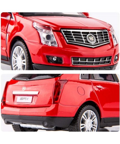 Diecast Model SUV Cars Toy Cars SRX 1:32 Scale Alloy Pull Back Toy Car with Sound and Light Toy for Girls and Boys Kids Toys ...