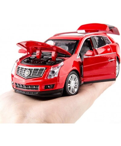 Diecast Model SUV Cars Toy Cars SRX 1:32 Scale Alloy Pull Back Toy Car with Sound and Light Toy for Girls and Boys Kids Toys ...