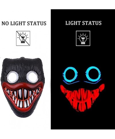 Halloween 2022 new Scary Mask LED Lighting Mask for Festive Cosplay Halloween Costume Masquerade Party Carnival Gift $14.84 K...