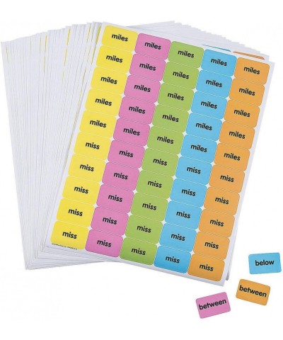 Sight Word Sticker Sheets 1 - 100 - 50 Pieces - Educational and Learning Activities for Kids $15.96 Kids' Stickers