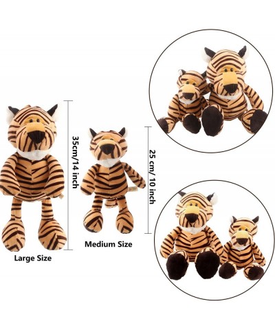 11 Pack Jungle Safari Stuffed Animals Cute Plush Lion Elephant Zebra Giraffe Tiger Monkey Fox Raccoon Hippo Animals Toys for ...