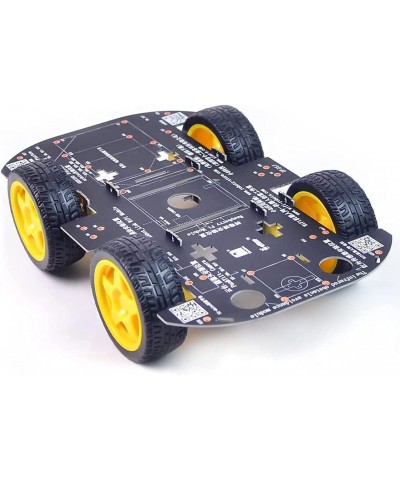 Robot Kit 4WD Robot Car Smart Chassis Kit with 4 TT Motor for UNO R3/Mega 2560/Raspberry Pi/Jetson Nano Smart Robot Car Chass...