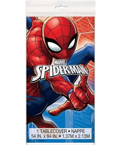 Spider-Man Rectangular Plastic Table Cover | 54" x 84" | 1 Pc $13.38 Kids' Party Tablecovers