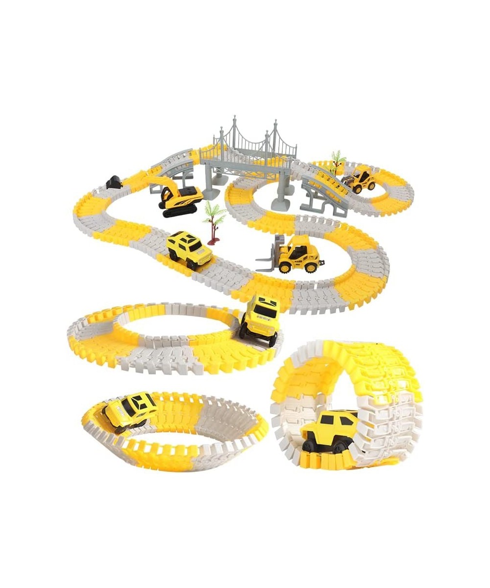 Build a Track for Children's Toys add Accessory Kits Racing Cars and Flexible DIY Track Sets and Provide Engineering Gifts fo...