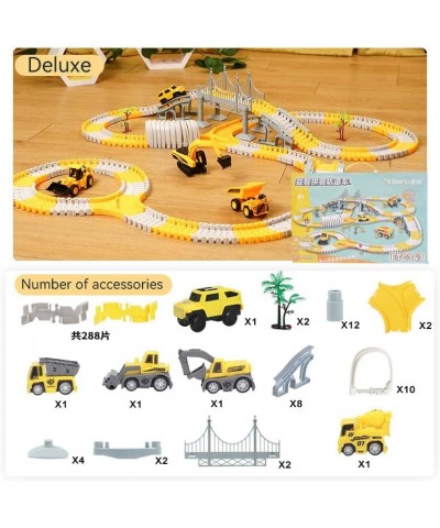 Build a Track for Children's Toys add Accessory Kits Racing Cars and Flexible DIY Track Sets and Provide Engineering Gifts fo...