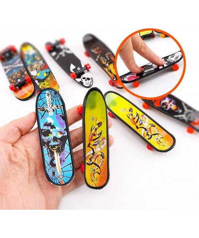 38 Pieces Finger Skateboards Toy Skateboard Fingerboards Mini Skateboards for Fingers Creative Fingertips Movement Party Favo...