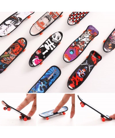 38 Pieces Finger Skateboards Toy Skateboard Fingerboards Mini Skateboards for Fingers Creative Fingertips Movement Party Favo...