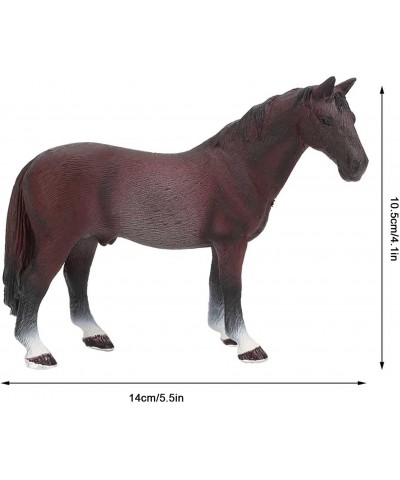 Simulation Solid Horse Model Farm World Horses Collectors Horse Figurines Toy Set Realistic Detailed Plastic Pony Figures Foa...