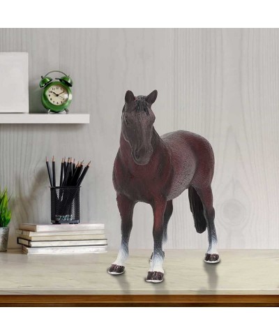 Simulation Solid Horse Model Farm World Horses Collectors Horse Figurines Toy Set Realistic Detailed Plastic Pony Figures Foa...