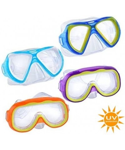 RAS Kid Sized Swim Masks Goggles with Nose Cover 2 Pack Colors and Styles May Vary $15.98 Swimming Pool & Outdoor Water Toys