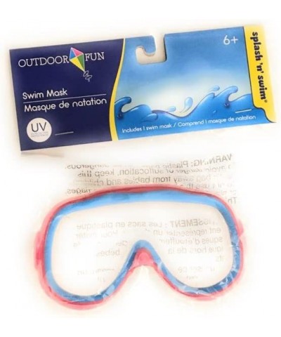 RAS Kid Sized Swim Masks Goggles with Nose Cover 2 Pack Colors and Styles May Vary $15.98 Swimming Pool & Outdoor Water Toys