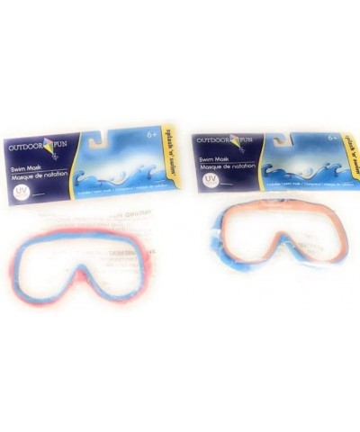 RAS Kid Sized Swim Masks Goggles with Nose Cover 2 Pack Colors and Styles May Vary $15.98 Swimming Pool & Outdoor Water Toys