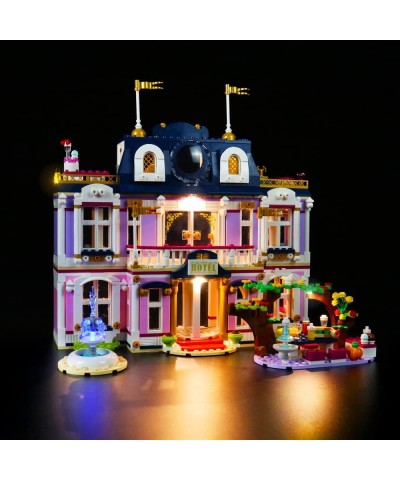 Led Light Kit for Lego Heartlake City Grand Hotel Decoration Lighting Set for Lego Friends 41684 Building Blocks Model Creati...