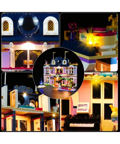 Led Light Kit for Lego Heartlake City Grand Hotel Decoration Lighting Set for Lego Friends 41684 Building Blocks Model Creati...