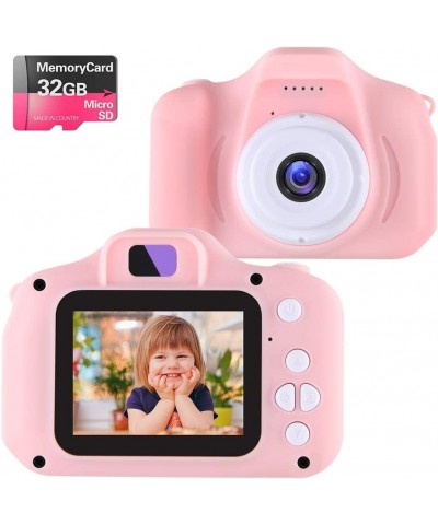 Kids Camera Little Toys Camera for 3-7 Year Old Girls Toddler Video Recorder 1080P 2 Inch Children Digital Camera Birthday Fe...