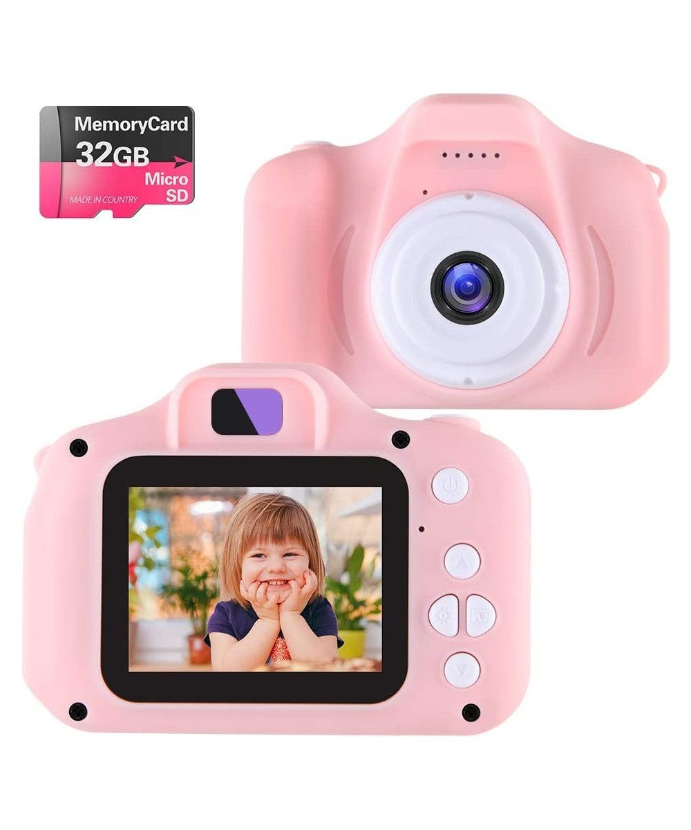 Kids Camera Little Toys Camera for 3-7 Year Old Girls Toddler Video Recorder 1080P 2 Inch Children Digital Camera Birthday Fe...