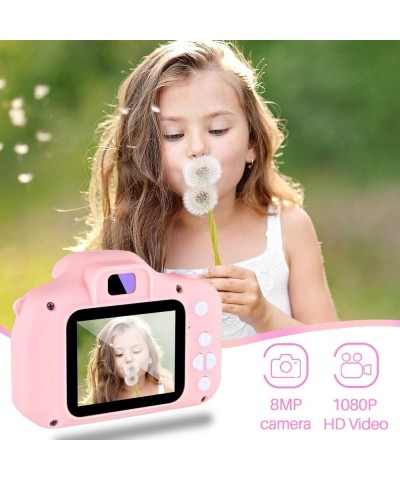 Kids Camera Little Toys Camera for 3-7 Year Old Girls Toddler Video Recorder 1080P 2 Inch Children Digital Camera Birthday Fe...